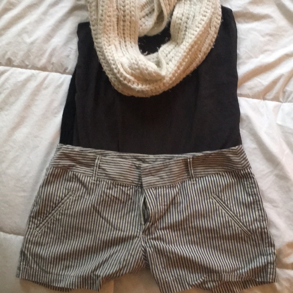 LC seersucker shorts short shorts